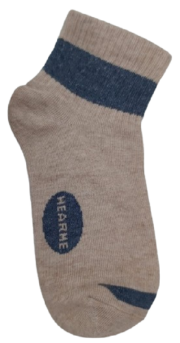 WEAR ME IN NAVY WRITTEN ANKLE SOCKS