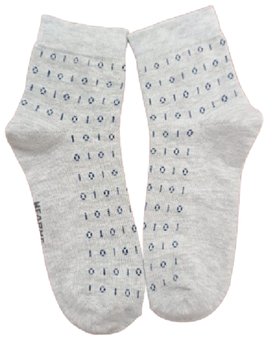 ZERO AND ONE DESIGN ANKLE SOCKS