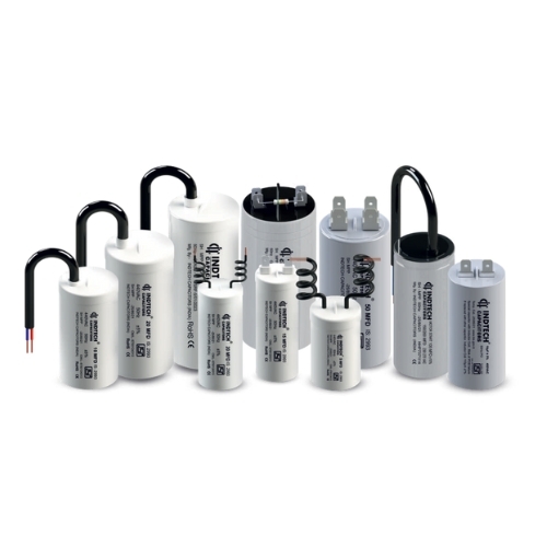 Motor Start Capacitors - Capacitance: Range Of Values Available E.G. 50Auf To 450Auf