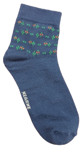 PLUS DESIGN NAVY COLOUR ANKLE SOCKS