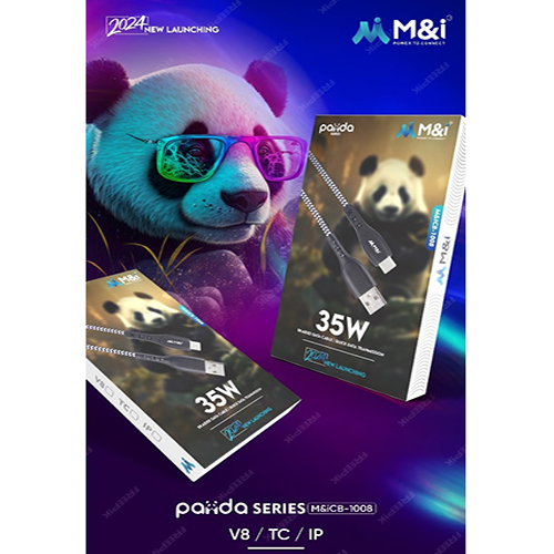 Panda Series 25w IP Braided Data Cable