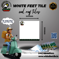 white feet - cool roof tiles - silver plus