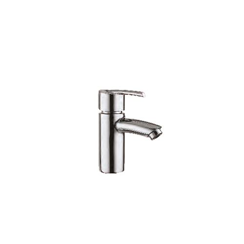 Single Lever Basin Mixer With Braided Hoses