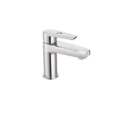 Single Lever Basin Mixer - Color: Silver