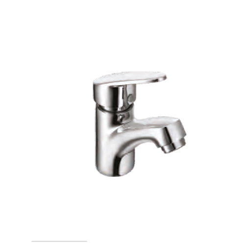 Single Lever Basin Mixer With Braided Hoses