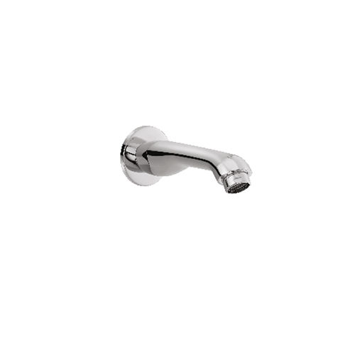 Bath Spout With Wall Flange - Color: Silver