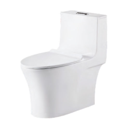 SWISS One Piece Toilet with UF Seat Cover