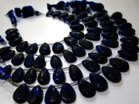 Blue Lapis Oyster Copper Turquoise Pear Shape10x16To12x20mm Strand 8''