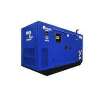 40 Kva Tata Diesel Silent Dg Set - Three Phase, 440 Volt (v) | Blue Color, 170 Liter Fuel Tank Capacity, Reliable Performance