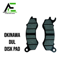 Okinawa Dual Disk Pad - High-performance Brake Component | Enhanced Braking Efficiency, Designed For Reliable Use In Electric Scooters