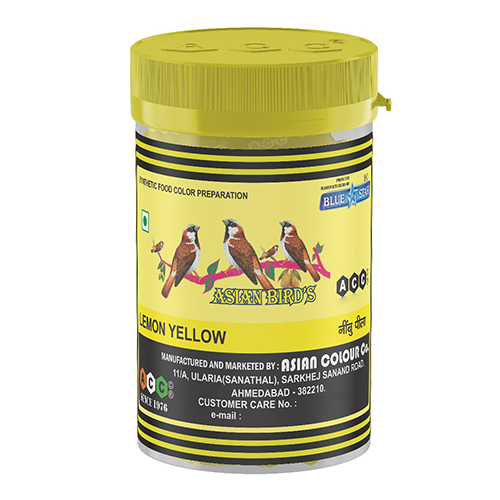 100 GM Lemon Yellow Synthetic Food Colour