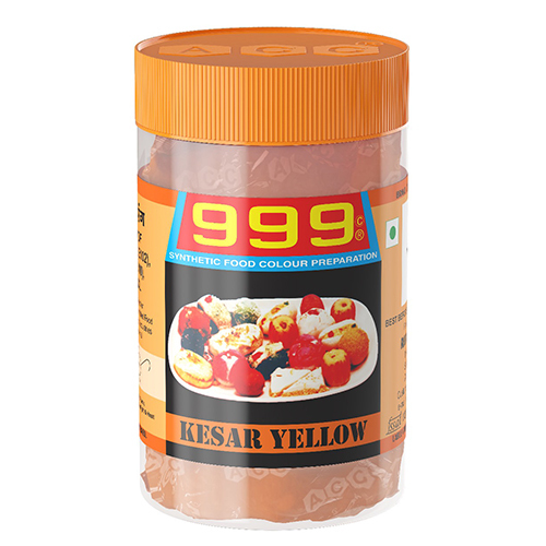 100 GM Kesar Yellow Synthetic Food Colour