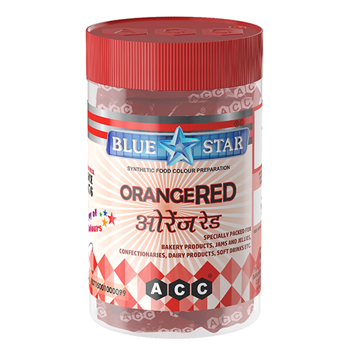 100 GM Orange Red Synthetic Food Colour