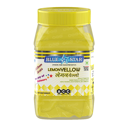 500 GM Lemon Yellow Synthetic Food Colour