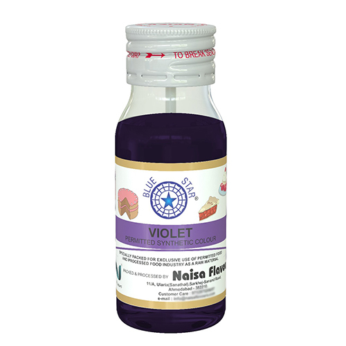 20 ML Violet Permitted Synthetic Liquid Food Colour