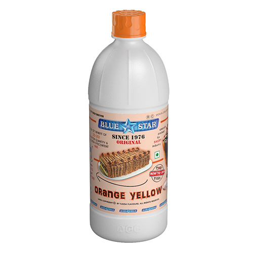 500 ML Orange Yellow Liquid Colour