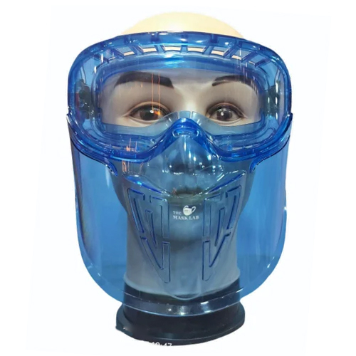 Face Shield With Goggles