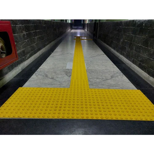 Blind People Pu Tactile Tiles - Color: Yellow