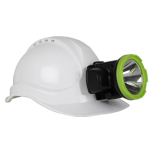 Unisex PP Safety Helmet With Head Lamp