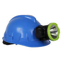 Unisex PP Safety Helmet With Head Lamp
