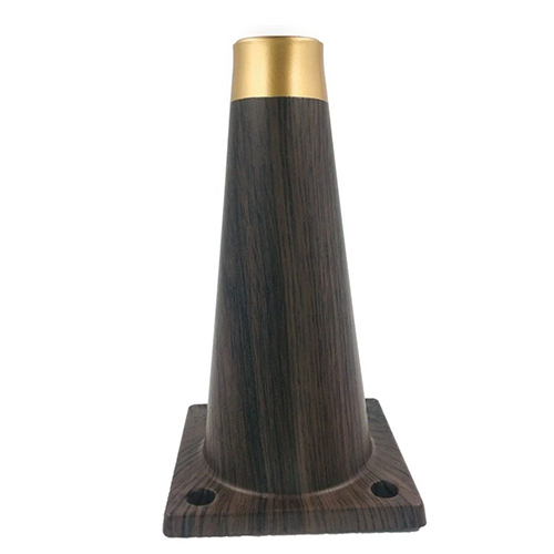 Straight Conical Leg With Bolt And Gold Tip