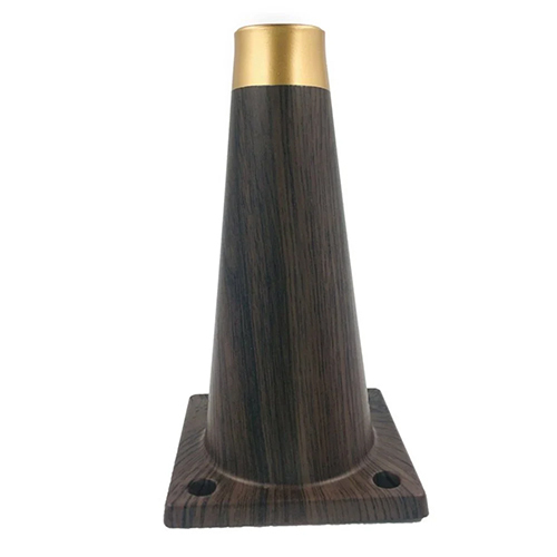 6inch Tapered ABS Sofa Leg With Gold Tip