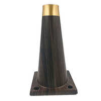 6inch Tapered ABS Sofa Leg With Gold Tip
