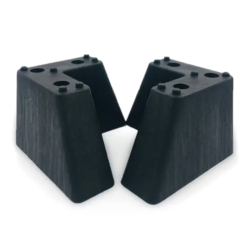 L Shaped Plastic Small Sofa Leg