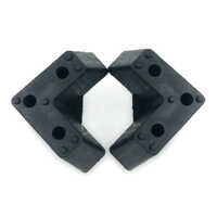 L Shaped Plastic Small Sofa Leg