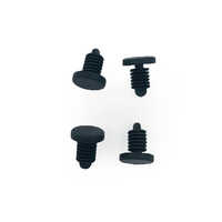 KB015 Furniture Cabinet Buffer Rubber Black