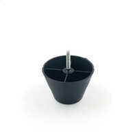 KB008 Plastic Leisure Furniture Sofa Legs With M6 Bolt