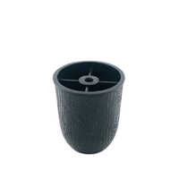 KB007 Capsule Shape Plastic Sofa Leg