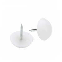 KB014 नाखून पर ग्लाइड प्लास्टिक फर्नीचर ग्लाइड्स