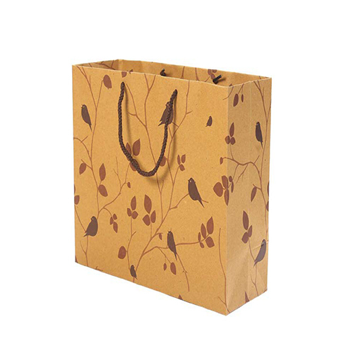 11x8.3x4inch Designer Brown Bag