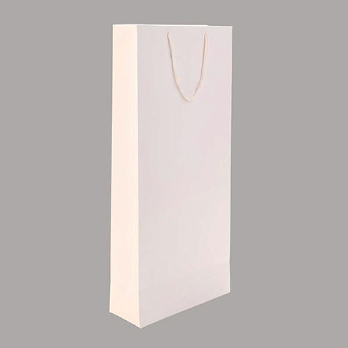 10x15x3.5inch Plain White Bag