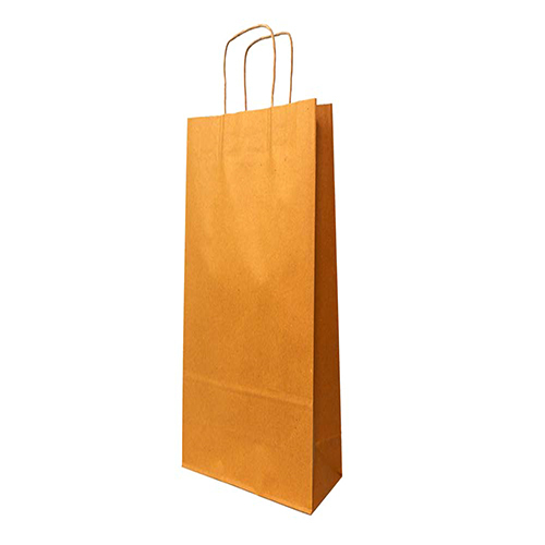 12x16x5inch Plain Brown Bag