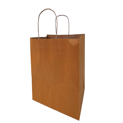 11.5x9.5x7.5inch Plain Brown Bag