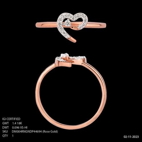 Heart Diamond Ring