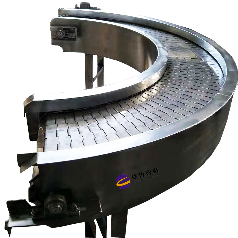Factory produce Intelligent efficient cheap Slat chains conveyor system