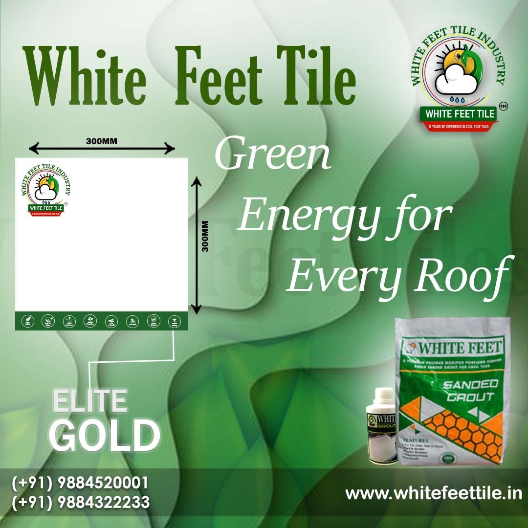 white feet - grout admix