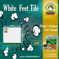 white feet - cool roof tiles - Heat Resistance Tiles