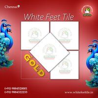 white feet - cool roof tiles - heat reflective tiles