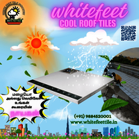 White Feet - Cool Roof Tiles - Weathering Tiles