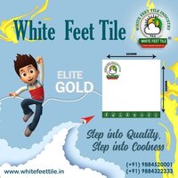 white feet - cool roof tiles - thermal tiles