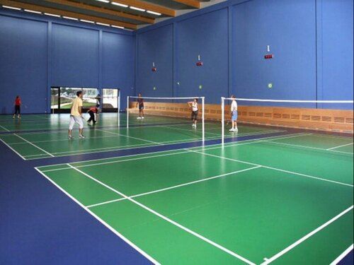 Badminton Court Flooring - Material: Pvc