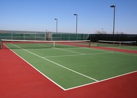 Tennis Court Flooring - Acrylic, 0.25 Inches Thickness, Red | Durable, Easy Installation, High Performance, Low Maintenance, Shock Absorption, Slip-resistant, Uv Resistant, Weather-resistant, 10-year Warranty