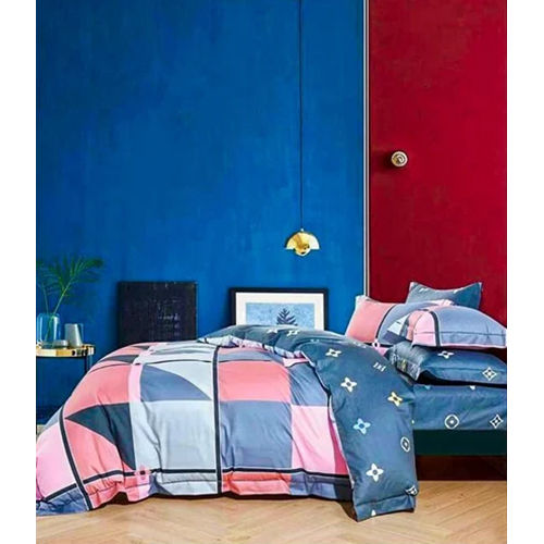 Voilet King Bedsheet Set