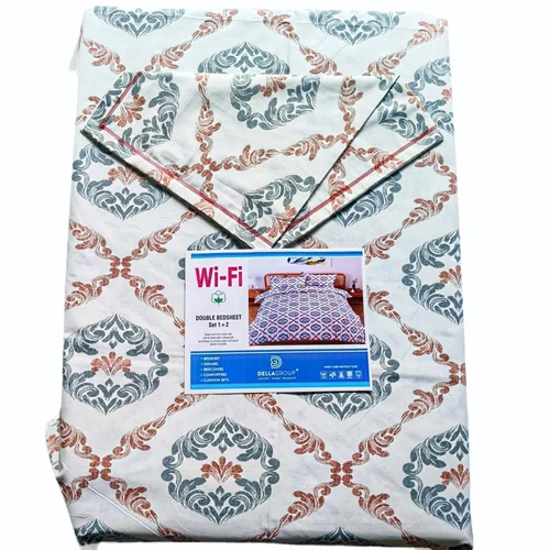 Wifi Cotton Queen Bed Sheet