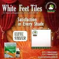 white feet - cool roof tiles - clay cooling tiles