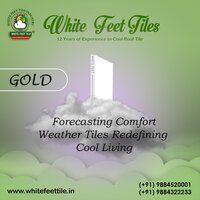 white feet - cool roof tiles - clay cooling tiles